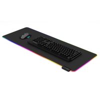 Denver MPL-250 Gaming muismat Verlicht, Vouwbaar, Antislip, USB-aansluiting Zwart - thumbnail