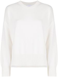 Barrie pull en maille fine - Blanc