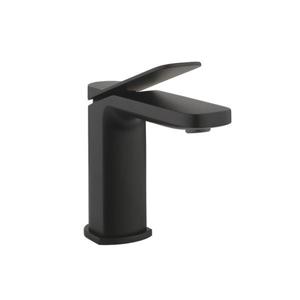 Crosswater Glide II Wastafelkraan opbouw - laag - hendel - mat zwart GD110DNM