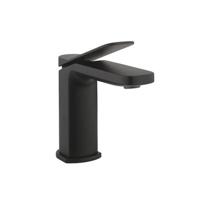 Crosswater Glide II Wastafelkraan opbouw - laag - hendel - mat zwart GD110DNM