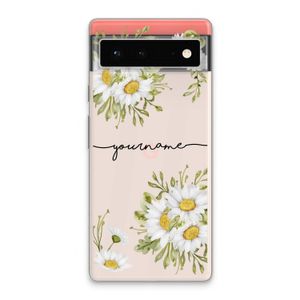 Daisies: Google Pixel 6 Transparant Hoesje