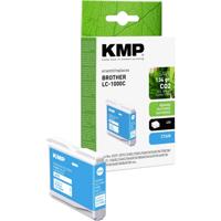 KMP Inktcartridge vervangt Brother LC-1000C Compatibel Cyaan B75C 1035,4003