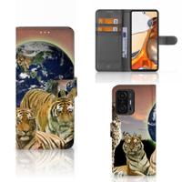 Xiaomi 11T | 11T Pro | Telefoonhoesje | Met pasjeshouder | Roofdieren