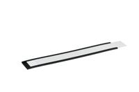 Etikethouder durable magnetisch 200x30mm antraciet