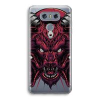Hell Hound and Serpents: LG G6 Transparant Hoesje