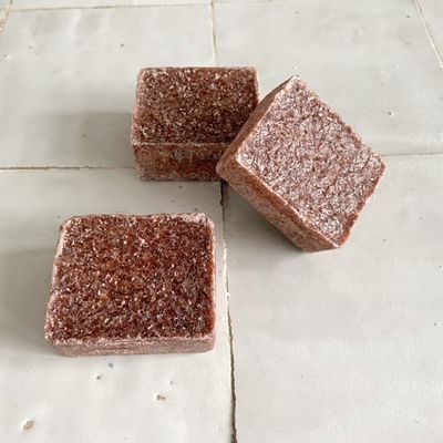 Amberblokje &apos;Musk Oudh&apos; per stuk - 4 cm