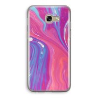 Paarse stroom: Samsung Galaxy A5 (2017) Transparant Hoesje