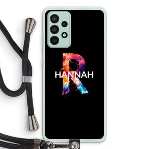 Abstract Spectrum: Samsung Galaxy A52s 5G Transparant Hoesje met koord