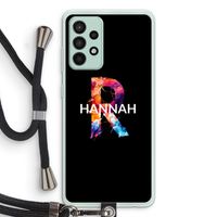 Abstract Spectrum: Samsung Galaxy A52s 5G Transparant Hoesje met koord
