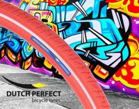 Dutchperfect Dutch perfect draadband no puncture 40-622 +r rood