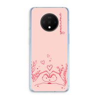 Love is in the air: OnePlus 7T Transparant Hoesje