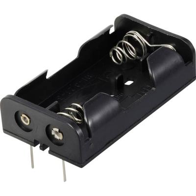 TRU COMPONENTS TC-13220528 Batterijhouder Aantal cellen: 2 AA (penlite) Contactpolen (l x b x h) 59 x 33 x 15 mm