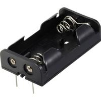 TRU COMPONENTS TC-13220528 Batterijhouder 2 AA (penlite) Contactpolen (l x b x h) 59 x 33 x 15 mm