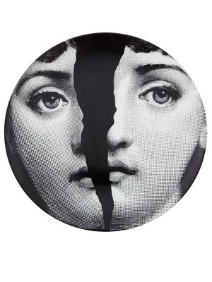 Fornasetti assiette "Tema e variazioni" - Blanc