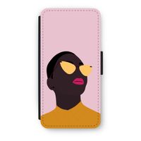 Yellow glasses: iPhone 8 Flip Hoesje