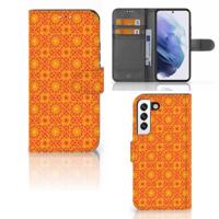 Samsung Galaxy S22 | Telefoon Hoesje | Batik Oranje
