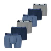 Puma everyday Boxershorts 6-pack Denim combinatie