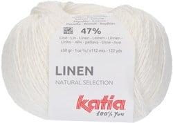 Katia Linen 001 White