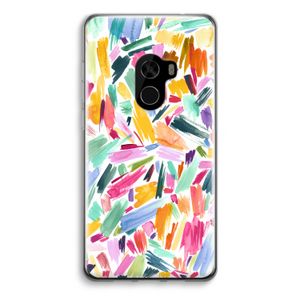 Watercolor Brushstrokes: Xiaomi Mi Mix 2 Transparant Hoesje