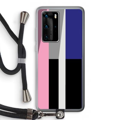Gestalte 4: Huawei P40 Pro Transparant Hoesje met koord
