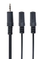 3,5 mm audio splitter kabel, 5 meter - thumbnail