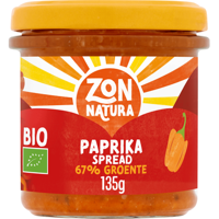 Zonnatura Spread Paprika 135 g bij Jumbo