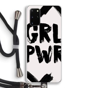 Girl Power #2: Samsung Galaxy S20 Plus Transparant Hoesje met koord