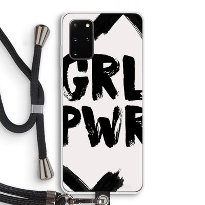 Girl Power #2: Samsung Galaxy S20 Plus Transparant Hoesje met koord