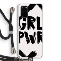Girl Power #2: Samsung Galaxy S20 Plus Transparant Hoesje met koord