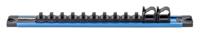 Gedore Bit + Dopsleutelrail Magnetisch | 1/4" | Voor 20 Bits + 4 Dopsleutels - 3520781