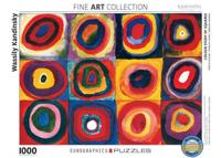 Colour Study of Squares - Wassily Kandinsky Puzzel 1000 Stukjes