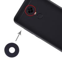10 STKS camera lens cover voor Xiaomi Redmi 5 plus (zwart)