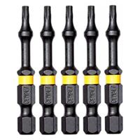 DeWALT DT7393T Extreme Impact Torsion Schroefbits T10 50mm 5 Stuks