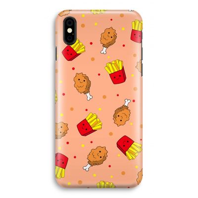 Chicken 'n Fries: iPhone Xs Volledig Geprint Hoesje