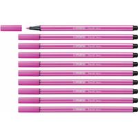 Markeerstiften Stabilo Pen 68 Fluorescerend Roze (10 Onderdelen)