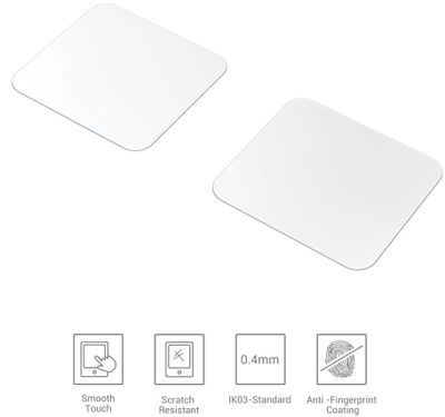 SmallRig tempered glass screen protector*1 pair 3029 for DJI RS2 stabilizer