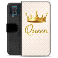 Samsung Galaxy A12 Premium Portemonnee Hoesje - Queen