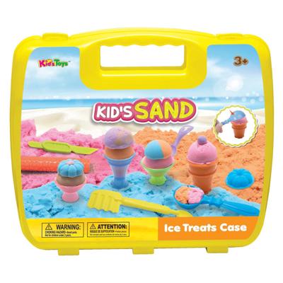 Koffer met zand ijsje kleiset
