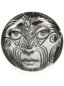 Fornasetti assiette imprimée - Noir