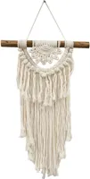 Wandhanger Xama - Macramé - Beige - 30 x 60 cm