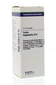 VSM Carbo vegetabilis D12 (20 ml)