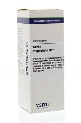 VSM Carbo vegetabilis D12 (20 ml)