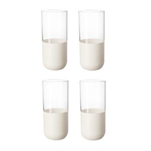 VILLEROY & BOCH - Manufacture Rock Blanc - Longdrinkglas 0,30l set/4