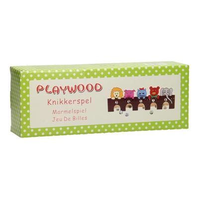 Playwood Knikkerspel wilde dieren