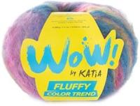 Katia WOW - Fluffy Color Trend 302 Fuchsia - Lila - Hemelsblauw