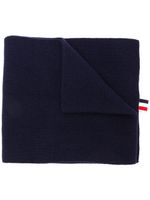 Thom Browne striped scarf - Bleu