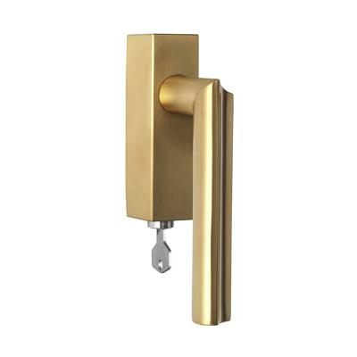 Formani DR102-DKLOCK draaikiepgarnituur afsluitbaar PVD mat goud linksdraaiend