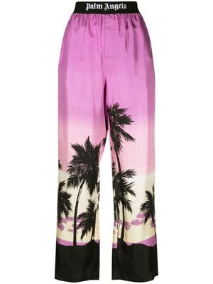 Palm Angels bas de pyjama Sunset - Violet
