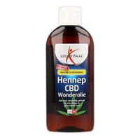 Lucovitaal Hennep CBD huidwonder olie 200 Milliliter