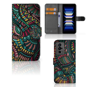 Xiaomi Poco F5 Pro Telefoon Hoesje Aztec